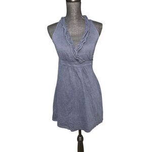 Loft Petite Ruffled Summer Dress
